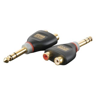 Dap Audio - XGA18 - Jack/M stereo - 2 x RCA/F - Adattatore Audio Economic | Z-Bombilla