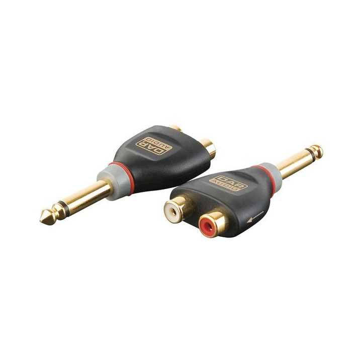 Dap Audio - XGA19 - Jack/M mono - 2 x RCA/F - Adattatore Audio Economic | Z-Bombilla