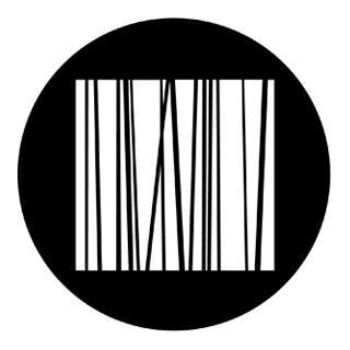 Rosco - 77507 - Aço Padrão Gobo - Gráficos e Grelhas | Z-Bombilla