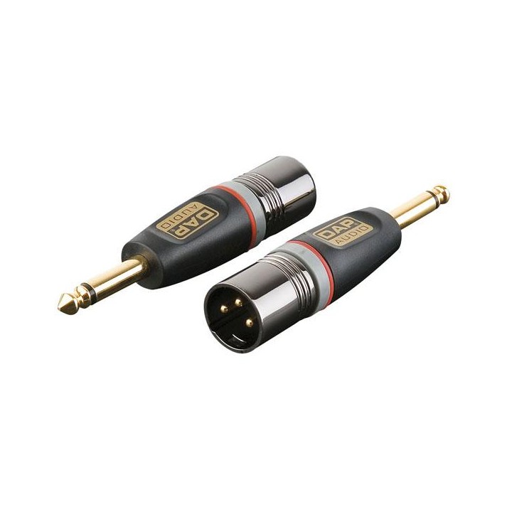 Dap Audio - XGA27 - XLR/M 3p. - Jack/M mono - Adattatore Audio Economic | Z-Bombilla