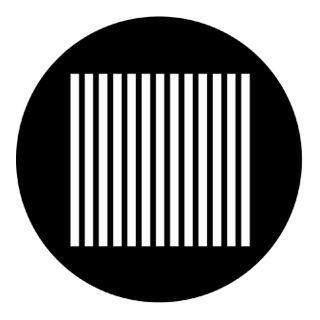 Rosco - 77508 - Aço Padrão Gobo - Gráficos e Grelhas | Z-Bombilla