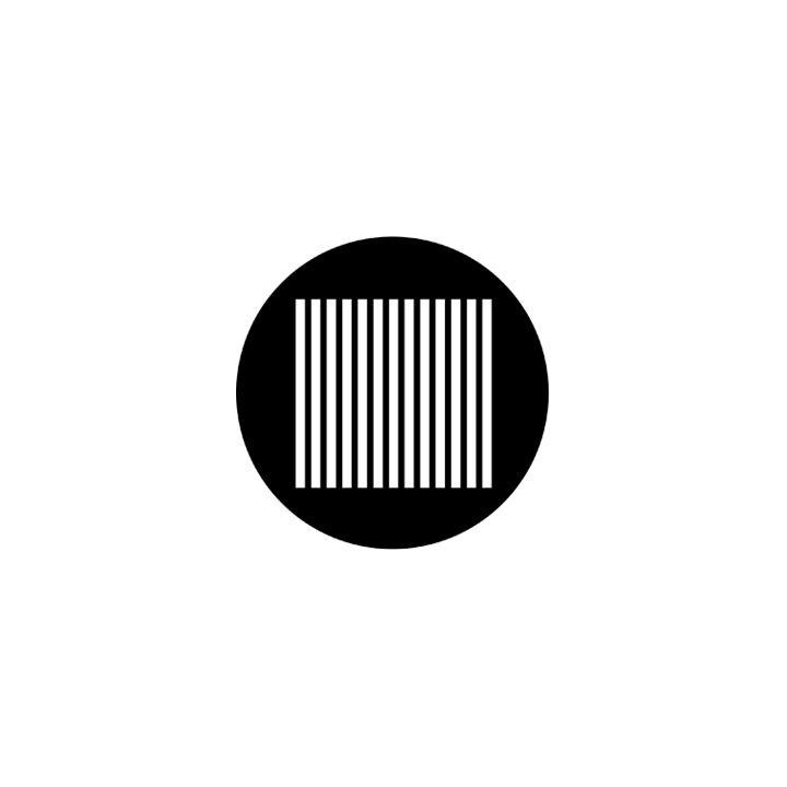 Rosco - 77508 - Aço Padrão Gobo - Gráficos e Grelhas | Z-Bombilla