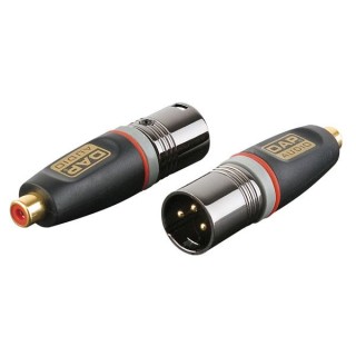 Dap Audio - XGA34 - XLR/M 3p. - RCA/F - Adattatore Audio Economic | Z-Bombilla