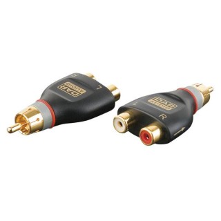 Dap Audio - XGA38 - 2 x RCA/F - RCA/M - Adattatore Audio Economic | Z-Bombilla