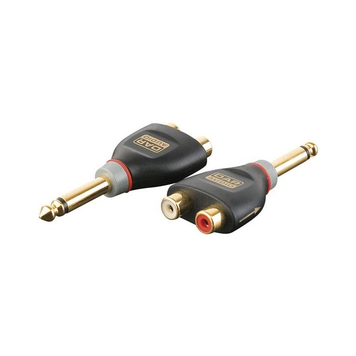 Dap Audio - XGA41 - Jack/M mono - 2 x RCA/F - Adattatore Audio Economic | Z-Bombilla