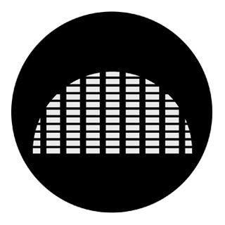 Rosco - 77544 - Aço Padrão Gobo - Gráficos e Grelhas | Z-Bombilla