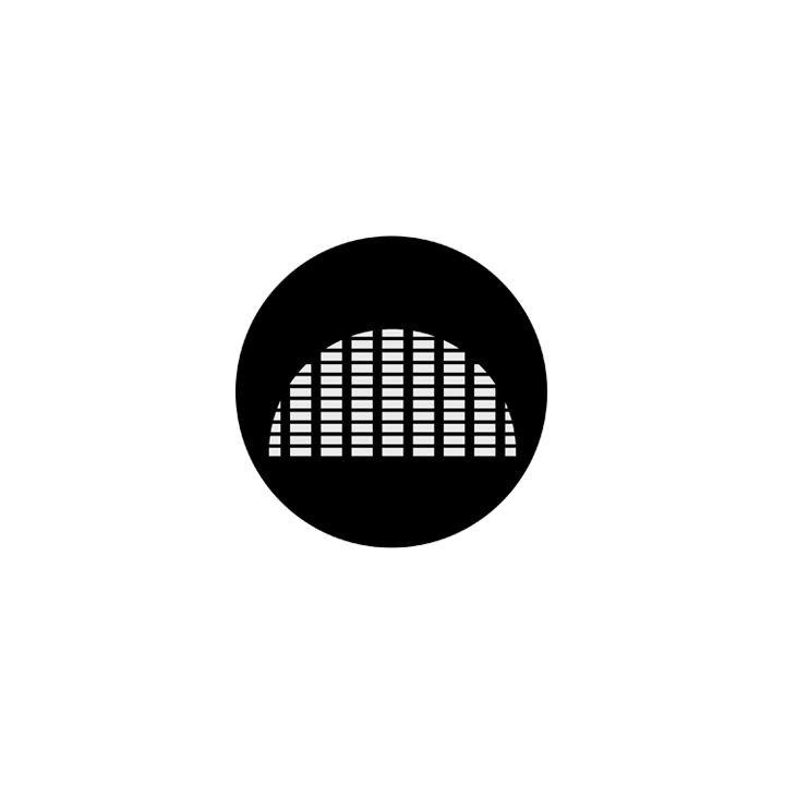 Rosco - 77544 - Aço Padrão Gobo - Gráficos e Grelhas | Z-Bombilla