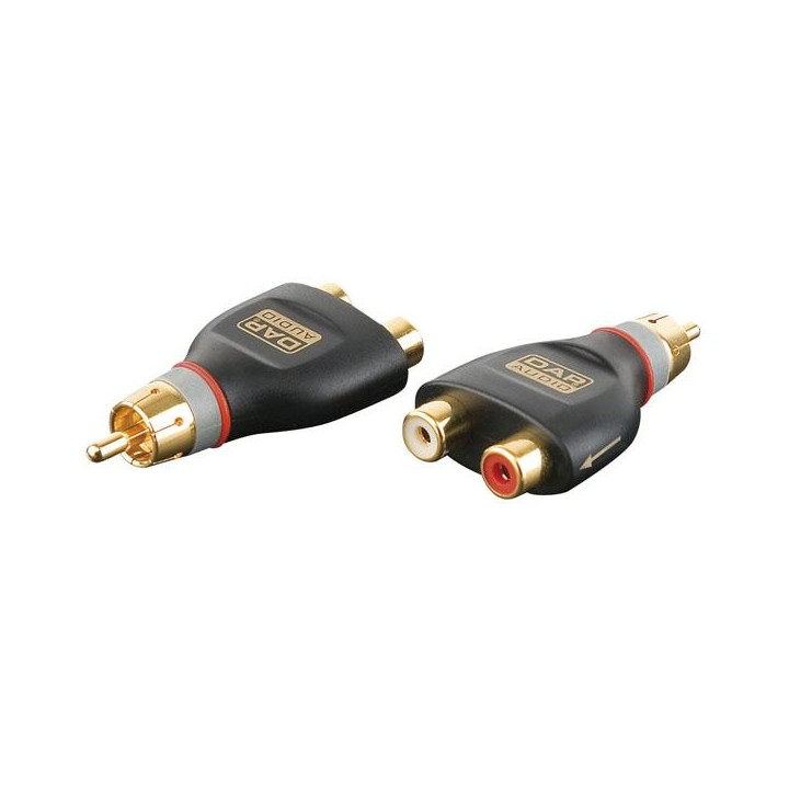 Dap Audio - XGA42 - 2 x RCA/F - RCA/M - Adattatore Audio Economic | Z-Bombilla