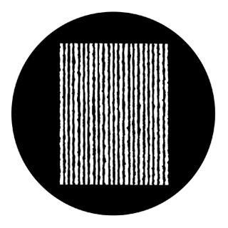 Rosco - 77621 - Aço Padrão Gobo - Gráficos e Grelhas | Z-Bombilla