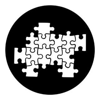 Rosco - 77935 - Aço Padrão Gobo - Gráficos e Grelhas | Z-Bombilla