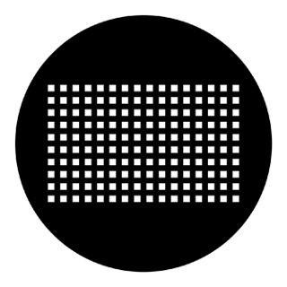 Rosco - 77978 - Aço Padrão Gobo - Gráficos e Grelhas | Z-Bombilla