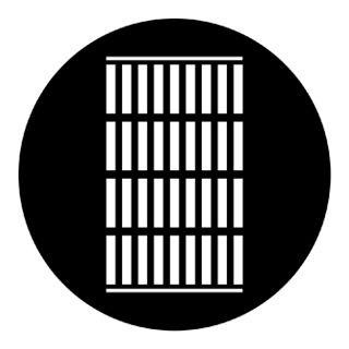 Rosco - 77980 - Aço Padrão Gobo - Gráficos e Grelhas | Z-Bombilla