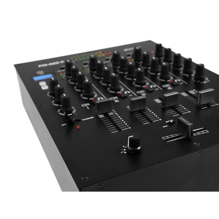Omnitronic - PM-422P 4-Channel DJ Mixer with Bluetooth & USB Playe - Mesclador per DJ | Z-Bombilla
