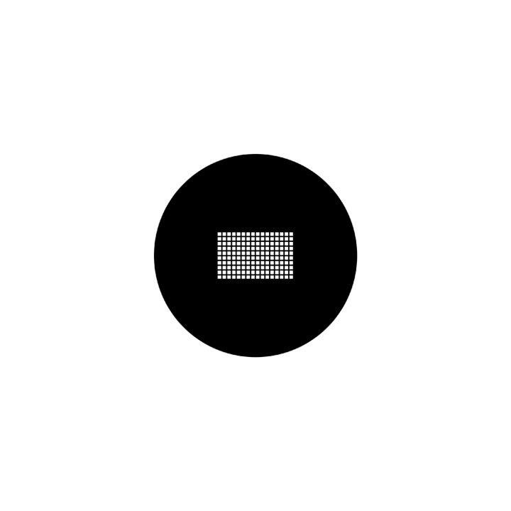 Rosco - 77986 - Standard Acciaio Gobo - Grafica e Griglie | Z-Bombilla