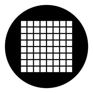 Rosco - 78041 - Aço Padrão Gobo - Gráficos e Grelhas | Z-Bombilla