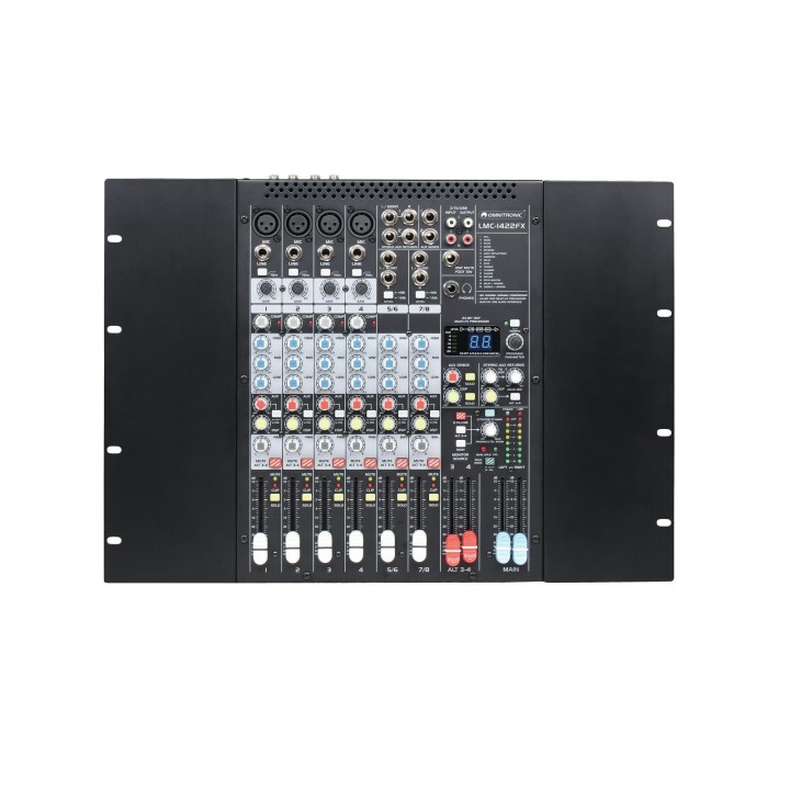 Omnitronic - LMC-1422FX USB Mixing Console - Tabela Microfones | Z-Bombilla
