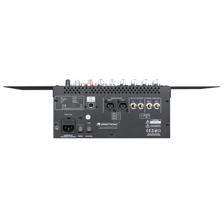 Omnitronic - LMC-1422FX USB Mixing Console - Tabela Microfones | Z-Bombilla