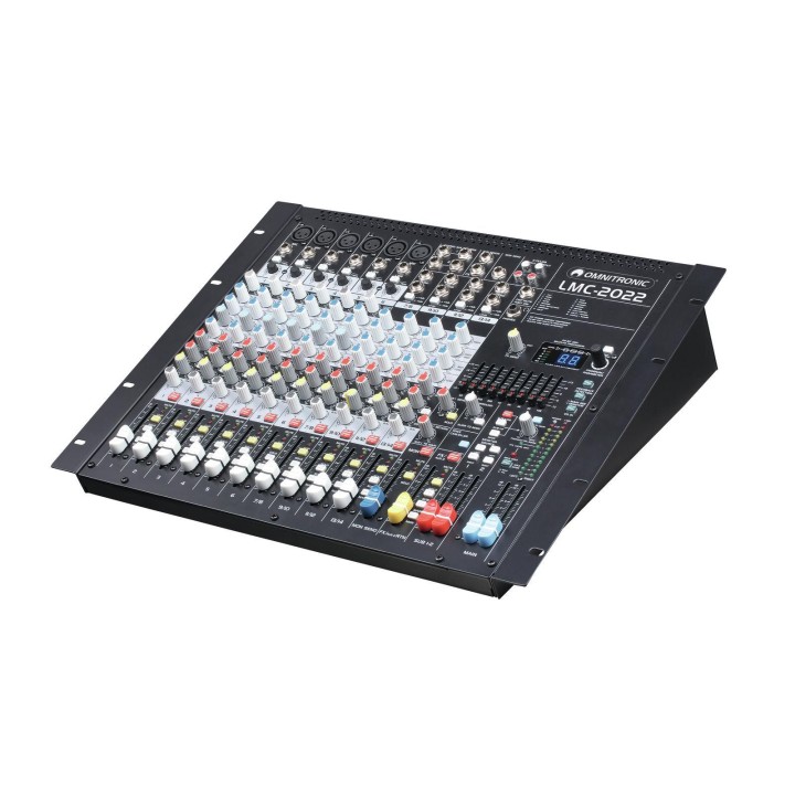 Omnitronic - LMC-2022FX USB Mixing Console - Tabella Microfoni | Z-Bombilla