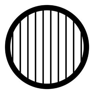 Rosco - 78045 - Aço Padrão Gobo - Gráficos e Grelhas | Z-Bombilla