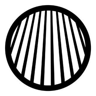 Rosco - 78046 - Aço Padrão Gobo - Gráficos e Grelhas | Z-Bombilla