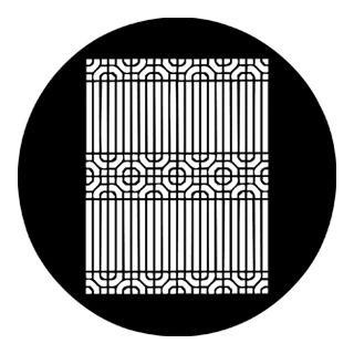 Rosco - 78211 - Aço Padrão Gobo - Gráficos e Grelhas | Z-Bombilla