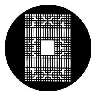 Rosco - 78212 - Aço Padrão Gobo - Gráficos e Grelhas | Z-Bombilla