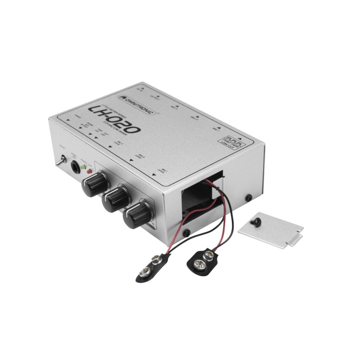 Omnitronic - LH-020 3-Channel Mic Mixer - Tabella Microfoni | Z-Bombilla