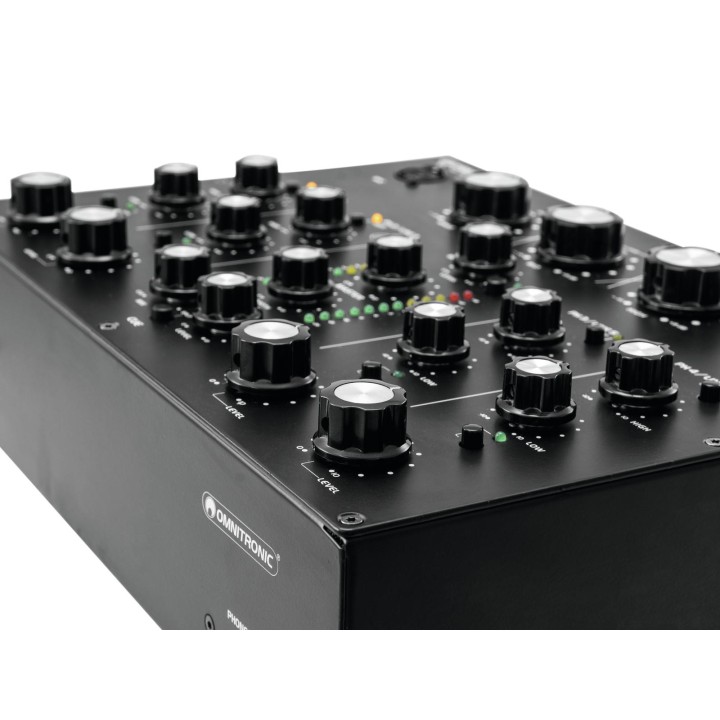 Omnitronic - TRM-402 4-Channel Rotary Mixer - Tabella Microfoni | Z-Bombilla