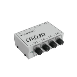 Omnitronic - LH-030 Headphone Amplifier - Headphones Preamplifiers | Z-Bombilla