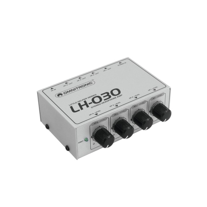 Omnitronic - LH-030 Headphone Amplifier - Headphones Preamplifiers | Z-Bombilla