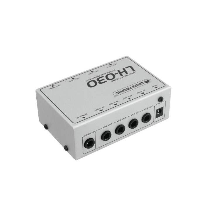 Omnitronic - LH-030 Headphone Amplifier - Headphones Preamplifiers | Z-Bombilla