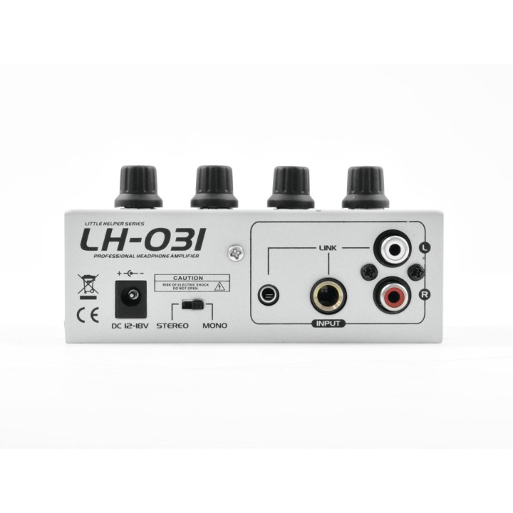 Omnitronic - LH-031 Headphone Amplifier - Headphones Preamplifiers | Z-Bombilla