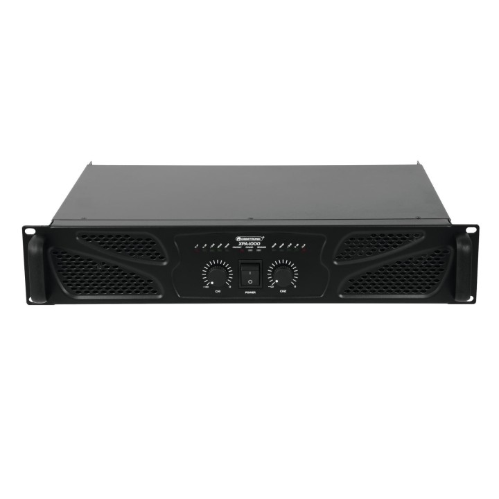 Omnitronic - XPA-1000 Amplifier - Amplificador de Som - 251w a 450w @8 Ohm | Z-Bombilla