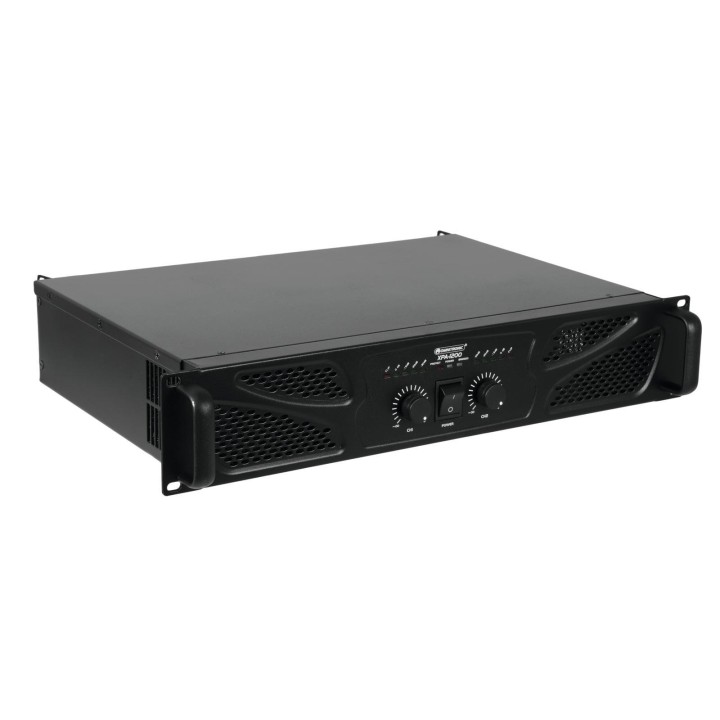 Omnitronic - XPA-1200 Amplifier - Amplificador de Som - 251w a 450w @8 Ohm | Z-Bombilla