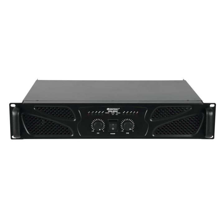Omnitronic - XPA-1200 Amplifier - Amplificador de Som - 251w a 450w @8 Ohm | Z-Bombilla