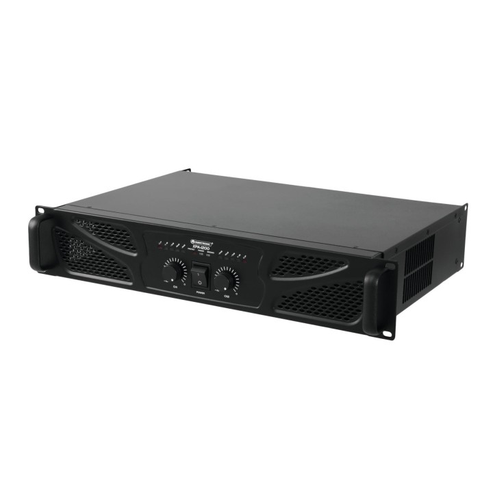 Omnitronic - XPA-1200 Amplifier - Amplificador de Som - 251w a 450w @8 Ohm | Z-Bombilla