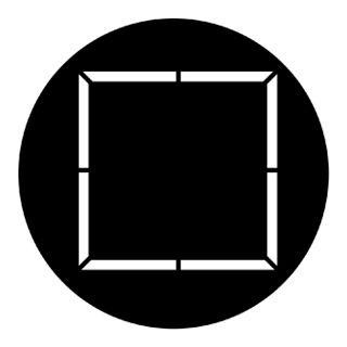 Rosco - 71050 - Standard Steel Gobo - Rotation | Z-Bombilla