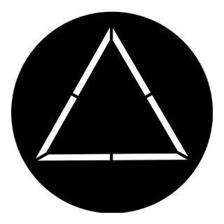 Rosco - 71058 - Standard Steel Gobo - Rotation | Z-Bombilla