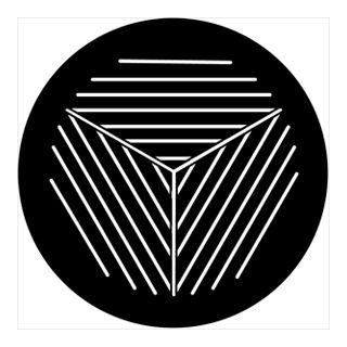 Rosco - 74001 - Standard Steel Gobo - Rotation | Z-Bombilla