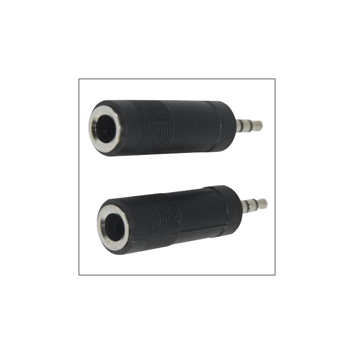 Ortola - 2612X2 BLISTER DOS CONECTORES - Adaptador de Áudio Economic | Z-Bombilla