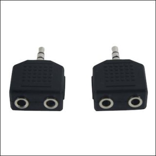 Ortola - 2652X2 BLISTER DOS CONECTORES - Adaptador d'Àudio Economic | Z-Bombilla