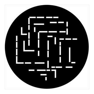 Rosco - 74018 - Aço Padrão Gobo - Rotação | Z-Bombilla