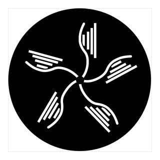 Rosco - 74060 - Aço Padrão Gobo - Rotação | Z-Bombilla