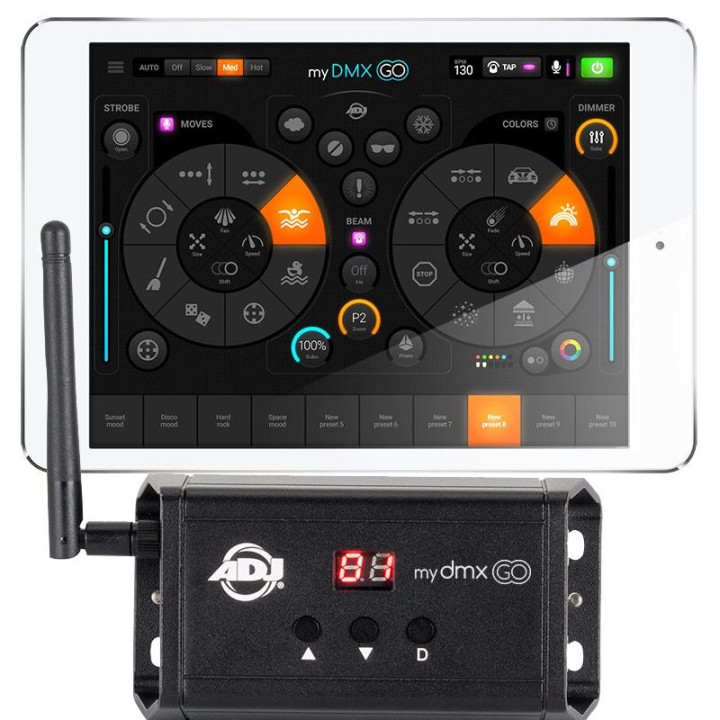 American Dj - mydmx GO - DMX-512 Controller PC  | Z-Bombilla