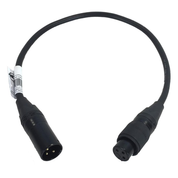 American Dj - DMX 3pin IP65 0,5m STR - Cables IP | Z-Bombilla