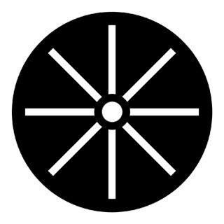 Rosco - 77919 - Aço Padrão Gobo - Rotação | Z-Bombilla