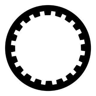 Rosco - 78069 - Aço Padrão Gobo - Rotação | Z-Bombilla