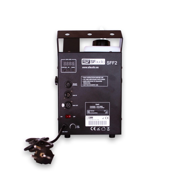 SFAUDIO - SFF2 - Máquina de Humo | Z-Bombilla