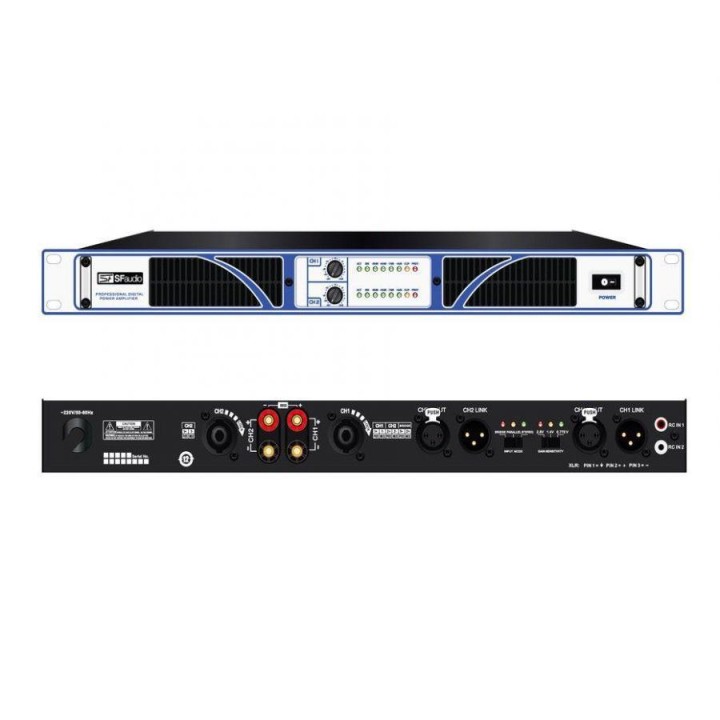 SFAUDIO - SFV900 - Amplificador de Som - 451w a 650w @8 Ohm | Z-Bombilla