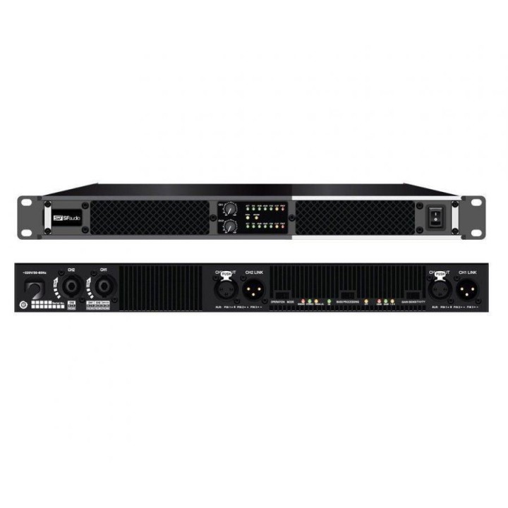 SFAUDIO - SFDP 16000 - Amplificador de Som - Mais de 651w @8 Ohm | Z-Bombilla